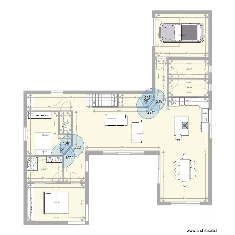 projet maison NOUS . Plan de 