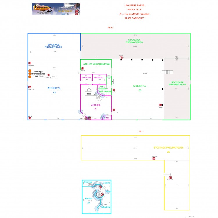 GARAGE PROFIL PLUS CARPIQUET. Plan de 0 pièce et 0 m2