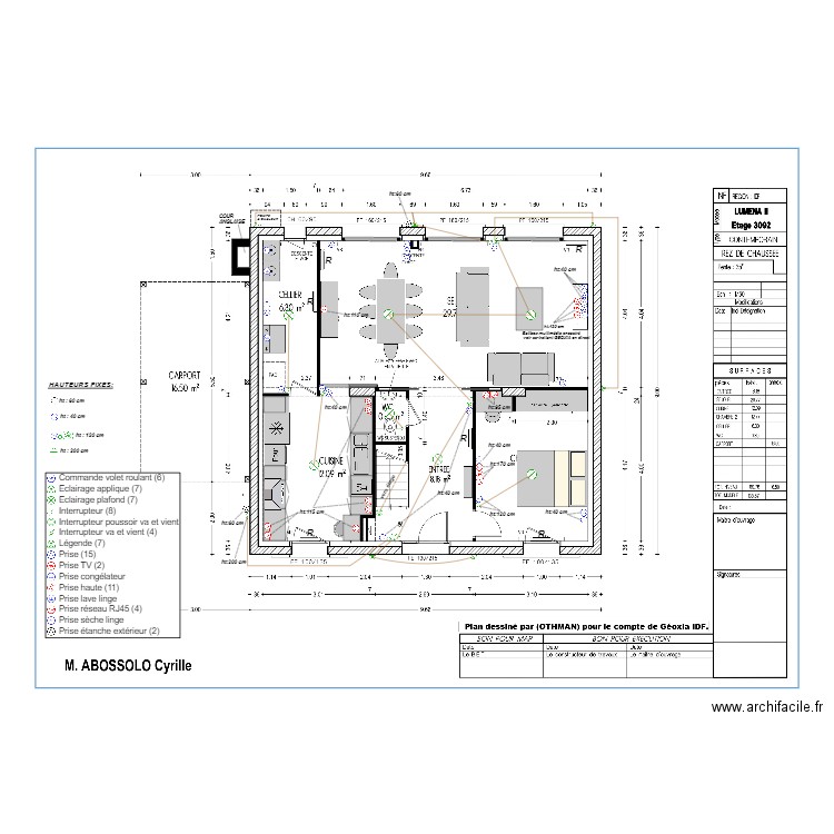 PLAN RDC DEF. Plan de 0 pièce et 0 m2