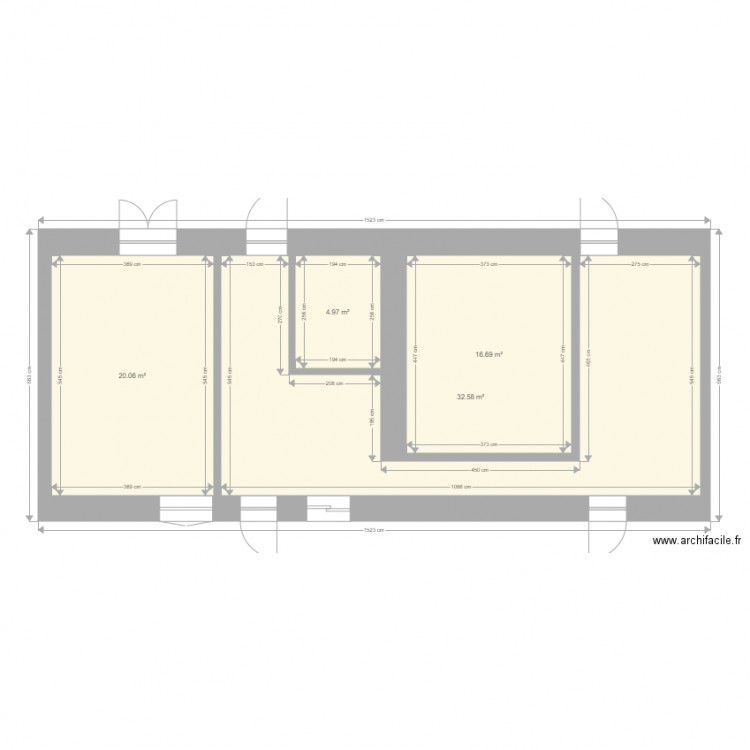 plan des chambres RDC. Plan de 0 pièce et 0 m2