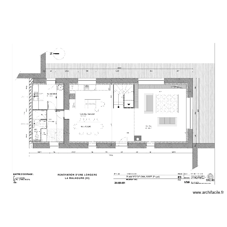 SOULABAIL RDC. Plan de 