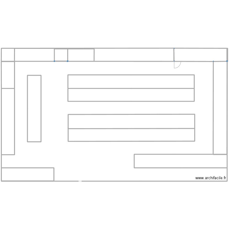 Showroom test. Plan de 0 pièce et 0 m2