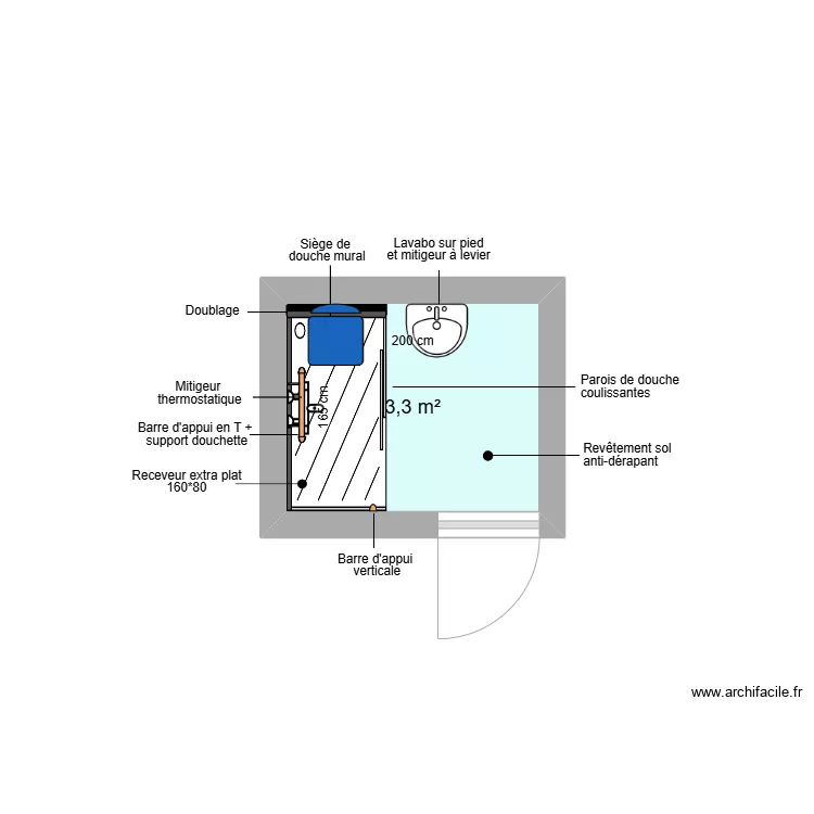 Projet LEZIN. Plan de 