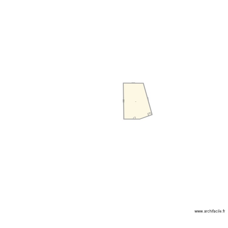 Lot 16. Plan de 1 pièce et 537 m2