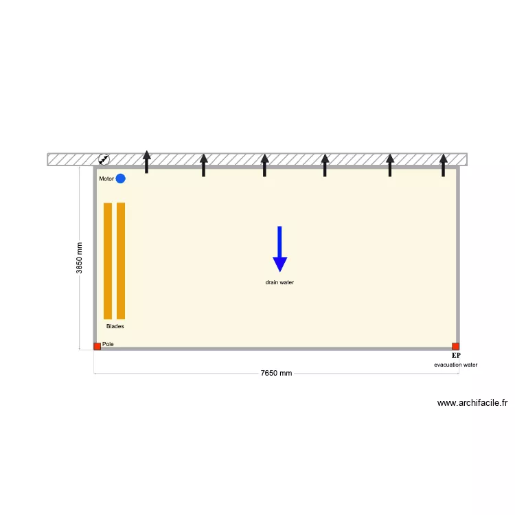 Tibaldi v2. Plan de 1  et 28 m²