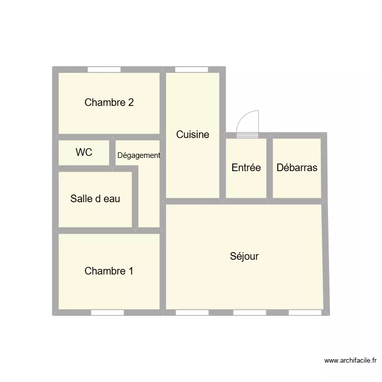 2412 CASIN - LABBE. Plan de 