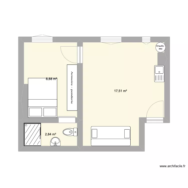 Cam ue Keller. Plan de 