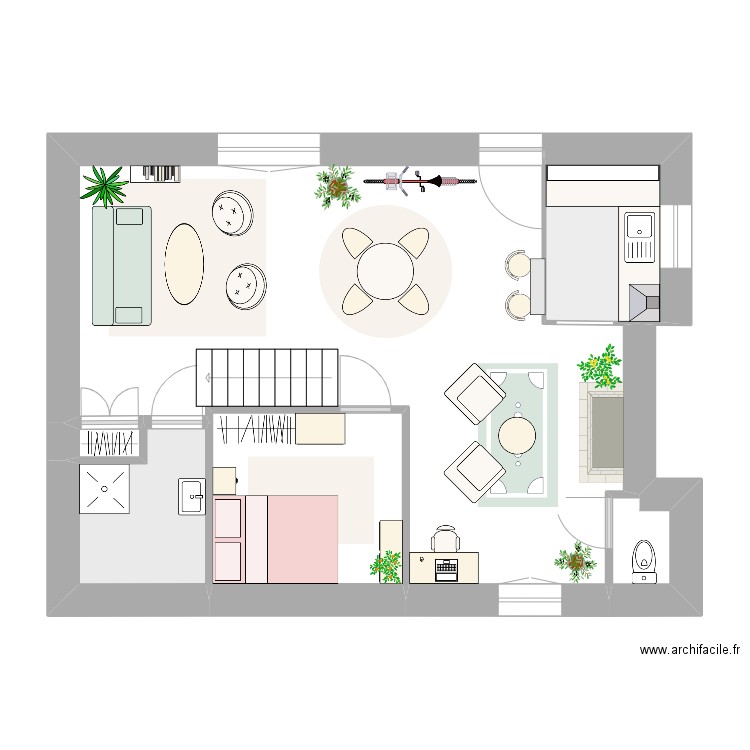 Appart Nantes. Plan de 0 pièce et 0 m2