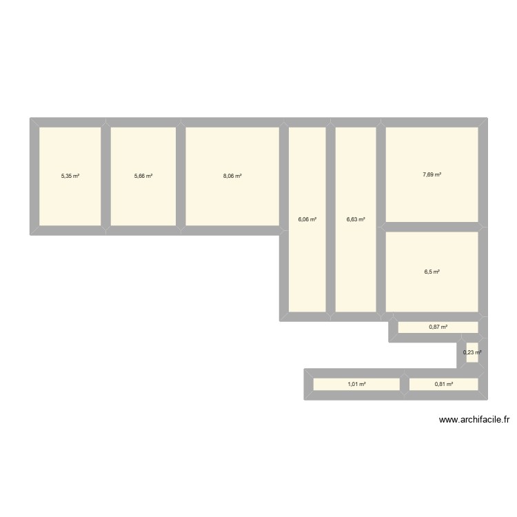 RDC MAISON. Plan de 0 pièce et 0 m2