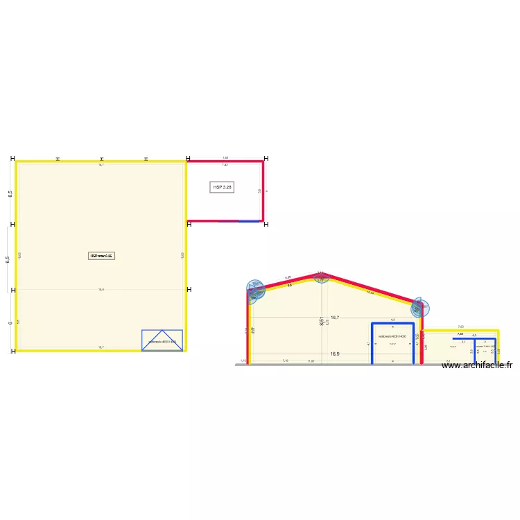 Clement Gauthier 28300 Amilly. Plan de 