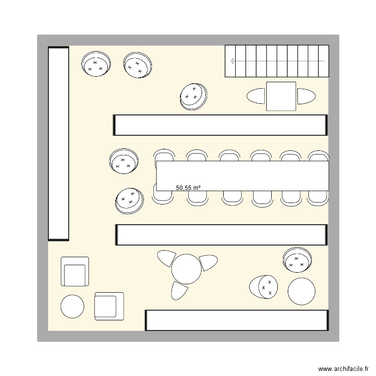 etage. Plan de 0 pièce et 0 m2