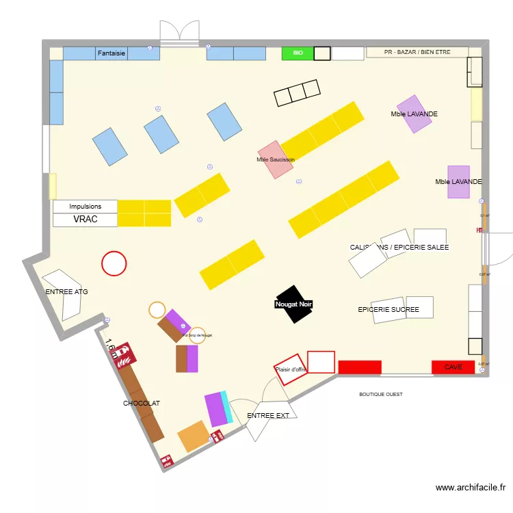 PLAN OUEST. Plan de PLAN OUEST. Plan de
