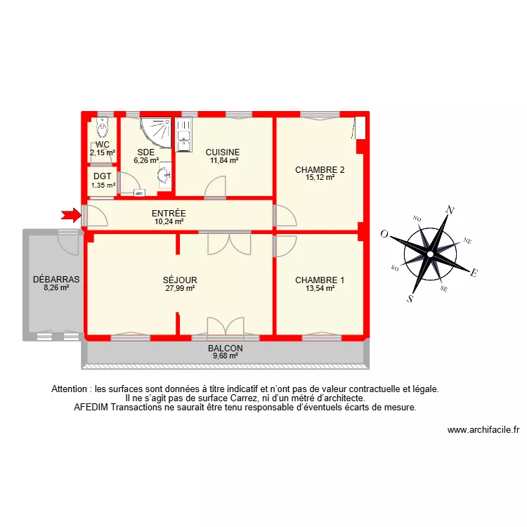BI 33972 -. Plan de 10  et 130 m²