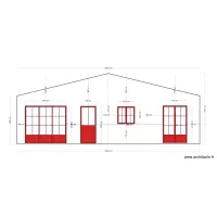 Fa&ccedil;ade rose SUD