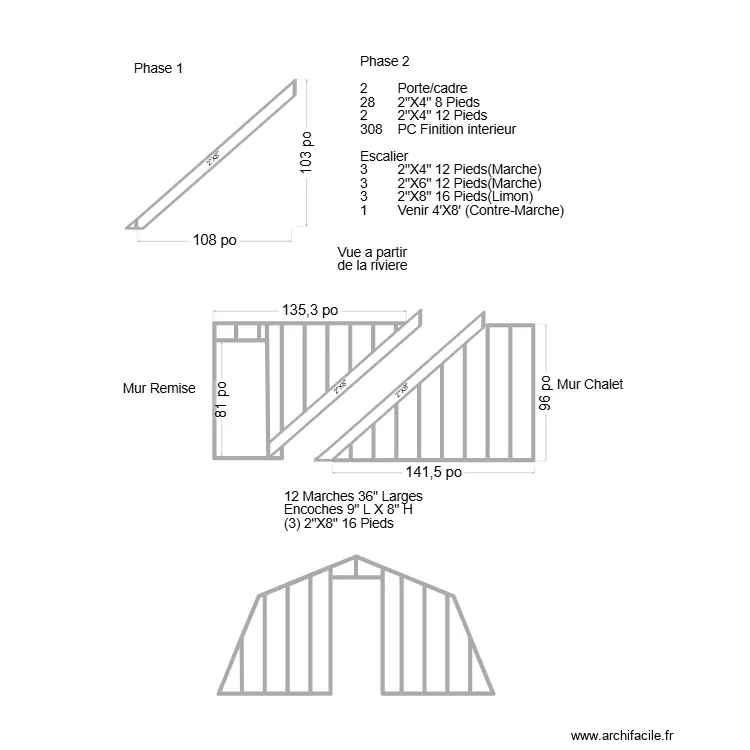 Mur Interieur 16X32 Aout. Plan de 