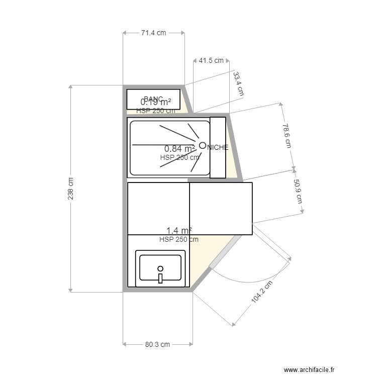 SDD 103 CALEPINAGE. Plan de 0 pièce et 0 m2