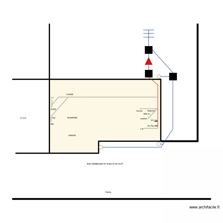 91/C Tilff. Plan de 91/C Tilff. Plan de