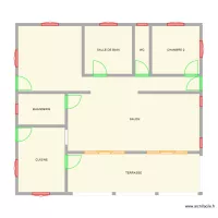 PLAN REHABILITATION MAISON POINTE DES CHATEAUX