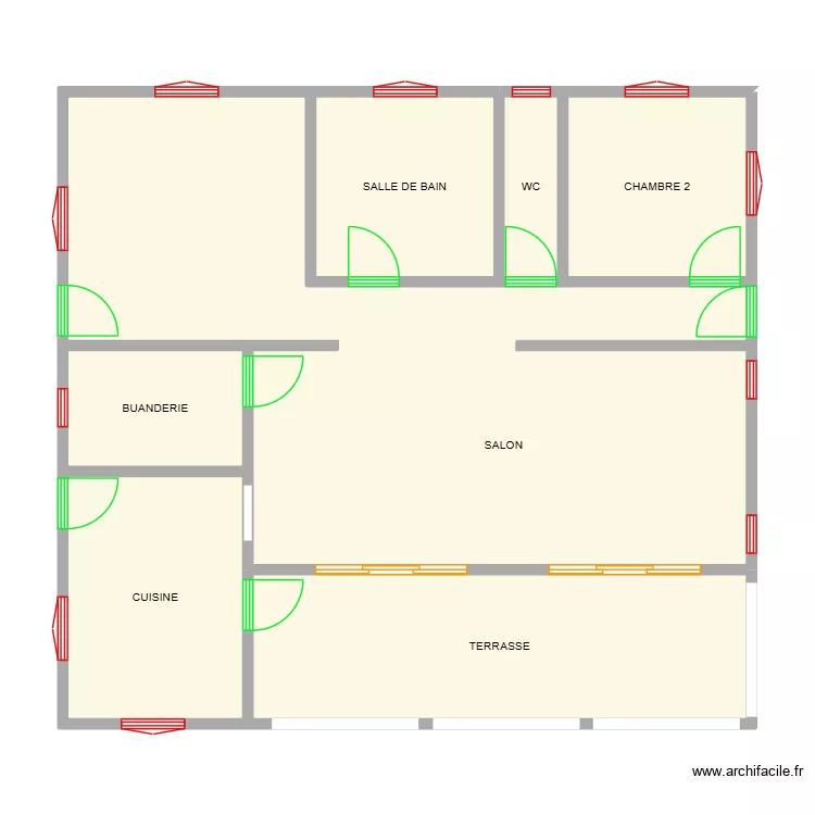 PLAN REHABILITATION MAISON POINTE DES CHATEAUX. Plan de 7 et 100 m² PLAN REHABILITATION MAISON POINTE DES CHATEAUX. Plan de 7 et 100 m²