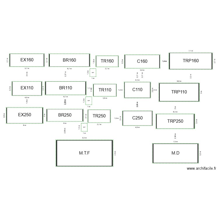 PRODPVC. Plan de 0 pièce et 0 m2