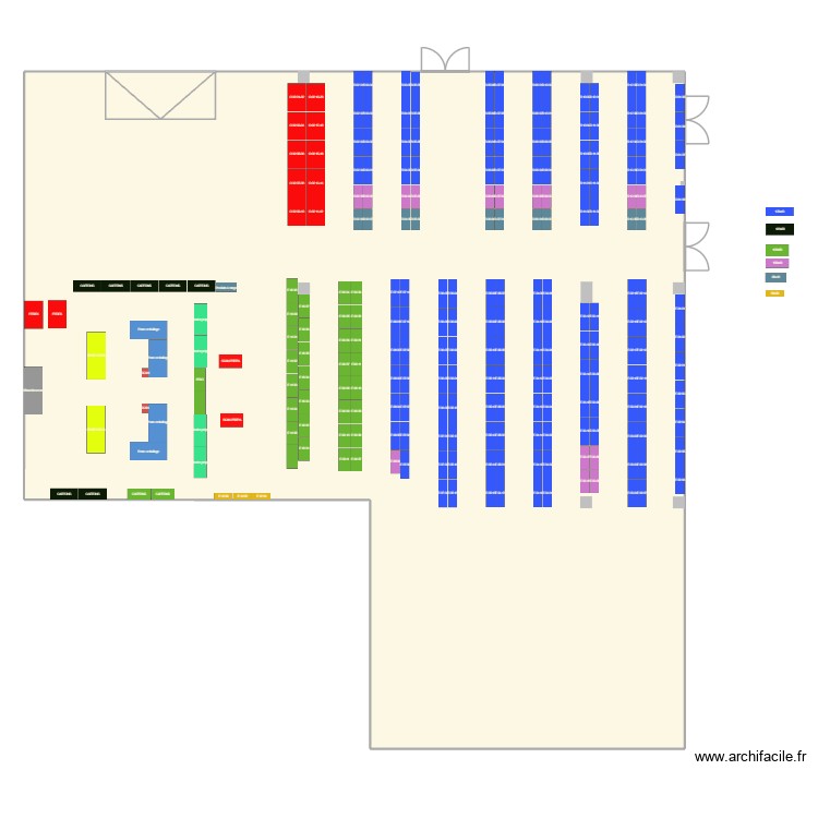New entrepôt V5. Plan de 0 pièce et 0 m2