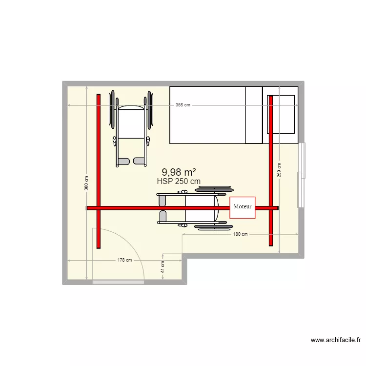 BRU CHLOE LALBENQUE. Plan de 