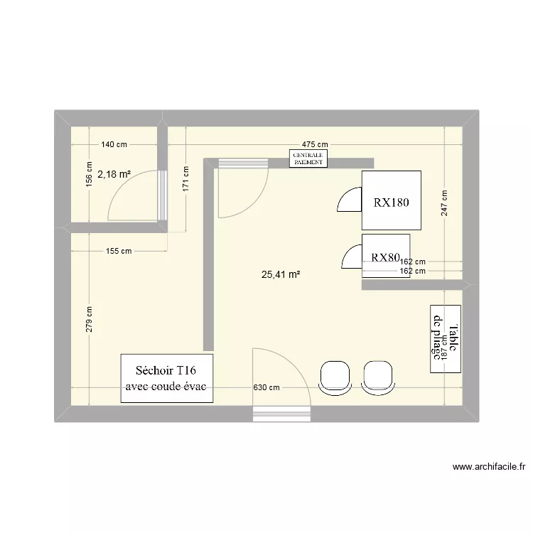 AURILLAC Rouget. Plan de 