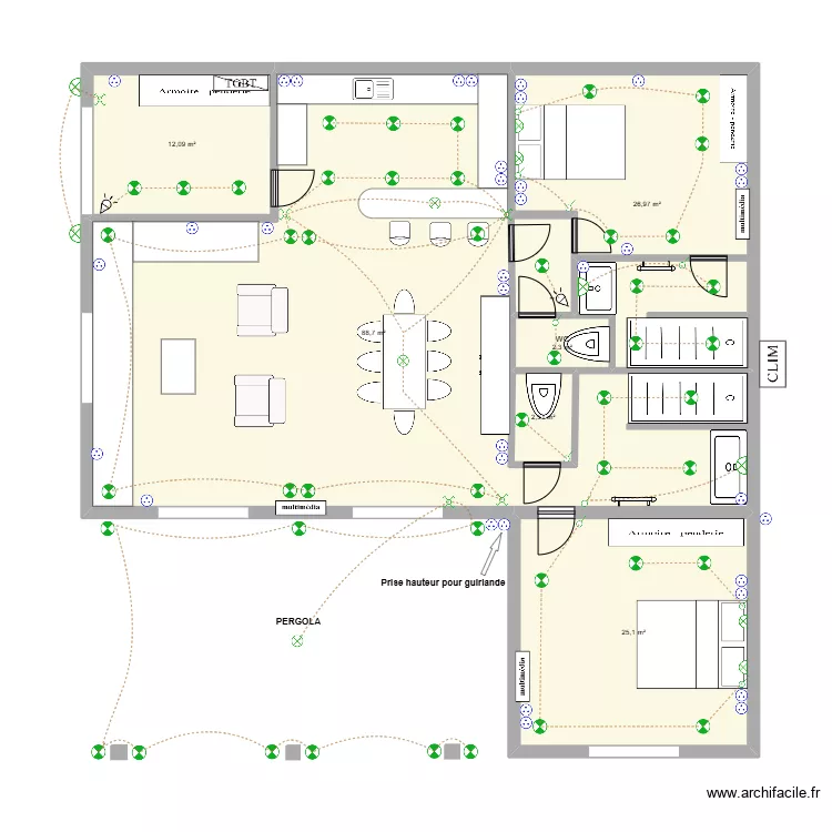 DEBROCKVILLE. Plan de DEBROCKVILLE. Plan de