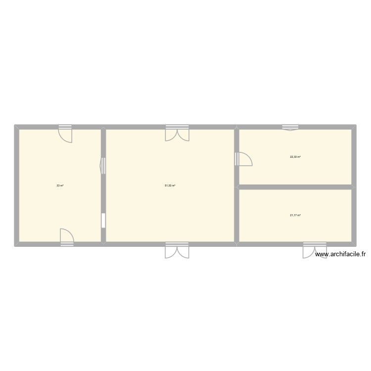 MAISON IDP. Plan de 0 pièce et 0 m2