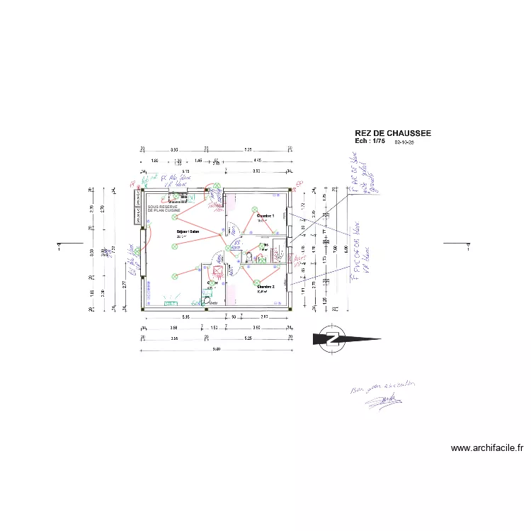 FREIRE OC RESIDENCE. Plan de 