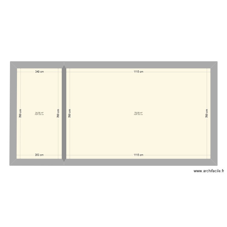 Cros Noyer final. Plan de 0 pièce et 0 m2
