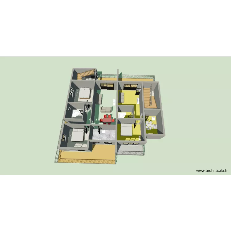 plan proposition. Plan de 9 et 107 m² plan proposition. Plan de 9 et 107 m²