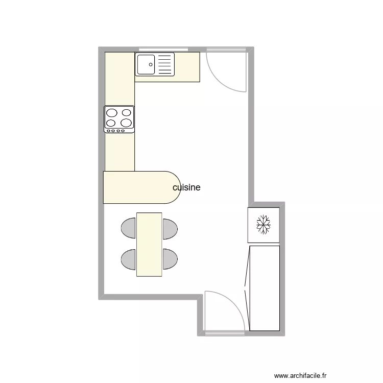cuisine. Plan de cuisine. Plan de