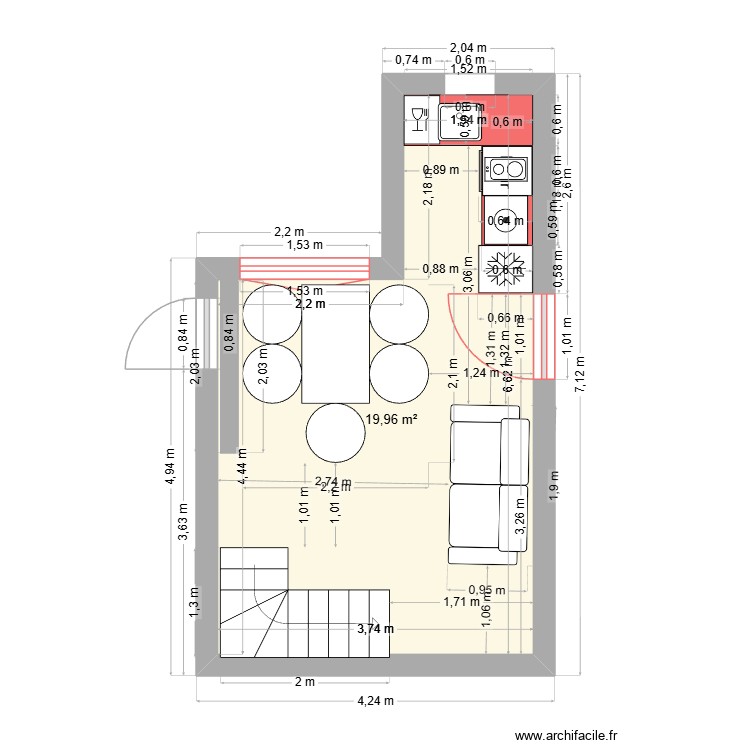 Annexe bas. Plan de 0 pièce et 0 m2