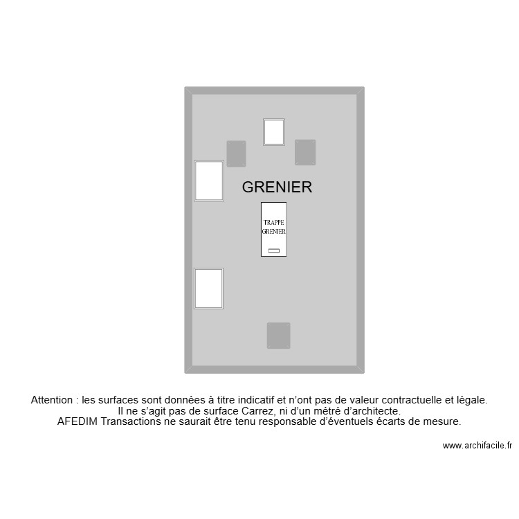 BI 30047. Plan de 30 pièces et 251 m2