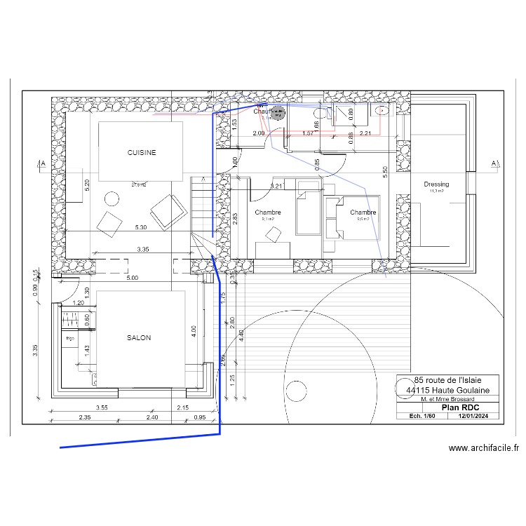 Brossard. Plan de 0 pièce et 0 m2