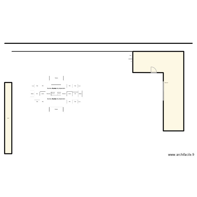 VPC 2026 EGO 2. Plan de 2 pièces et 124 m2