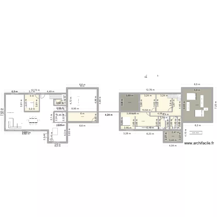 Plan 10 Mai. Plan de 10  et 157 m²