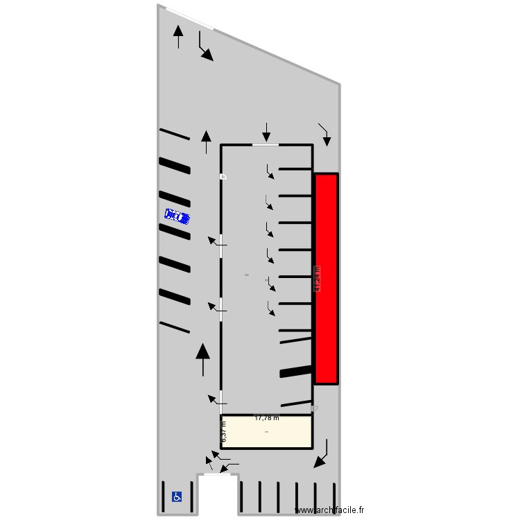 vitrolles. Plan de 14 pièces et 2291 m2