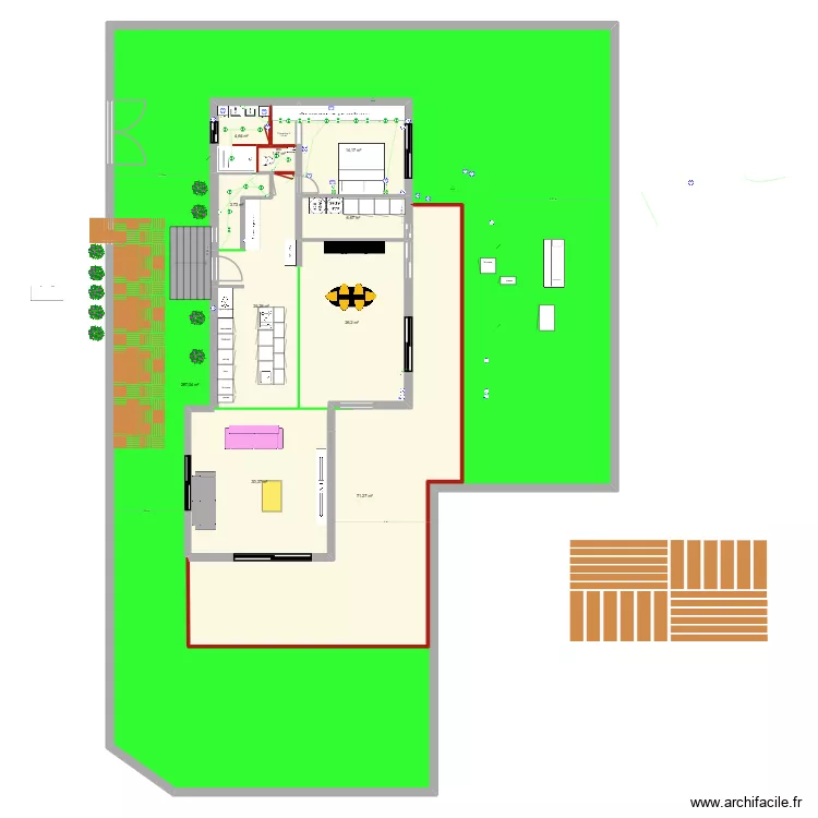 41 SORINS RDC ESSAIS flo. Plan de 11 et 674 m² 41 SORINS RDC ESSAIS flo. Plan de 11 et 674 m²