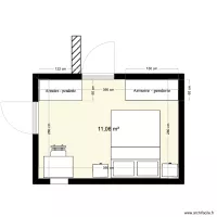 plan interieur porte cote jardin