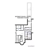 SOVEES BATIMENT BOUES - ETAGE Implantation
