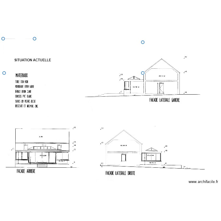 SITUATION ACTUELLE. Plan de 0 pièce et 0 m2