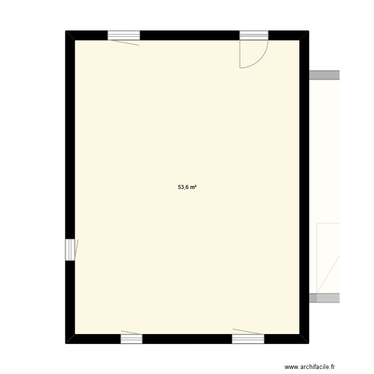 AMIRA. Plan de 3 pièces et 125 m2