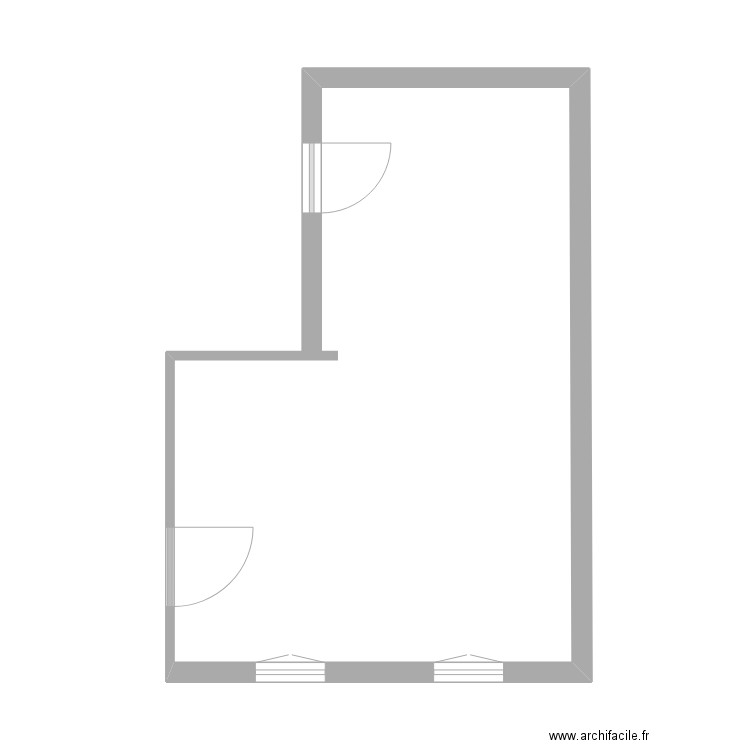 Appart Pépé 35m². Plan de 0 pièce et 0 m2