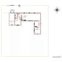 PLAN ECHELLE MUR INT