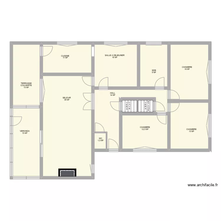 RDC SUARLEE. Plan de 13 et 163 m² RDC SUARLEE. Plan de 13 et 163 m²