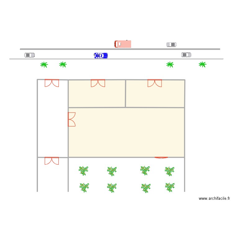 mon pla. Plan de 3 pièces et 93 m2