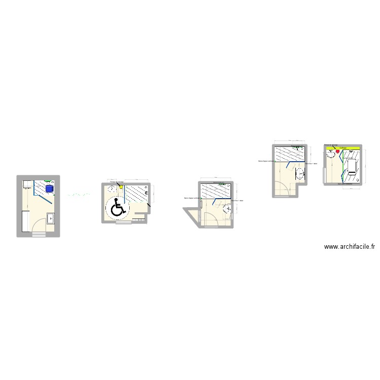 noalis. Plan de 6 pièces et 20 m2