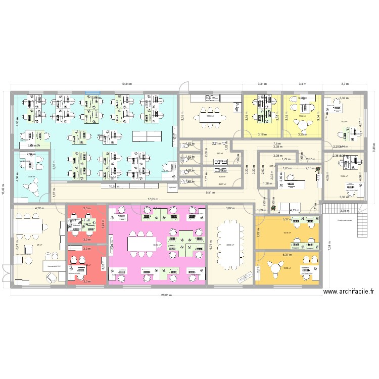 PARLYM 2025. Plan de 22 pièces et 415 m2